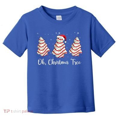 Oh Christmas Tree Cute Holiday Gift Toddler T-Shirt
