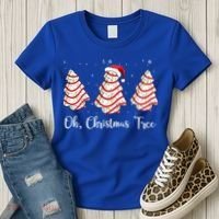 Oh Christmas Tree Cute Holiday Gift Women's T-Shirt thumb 3