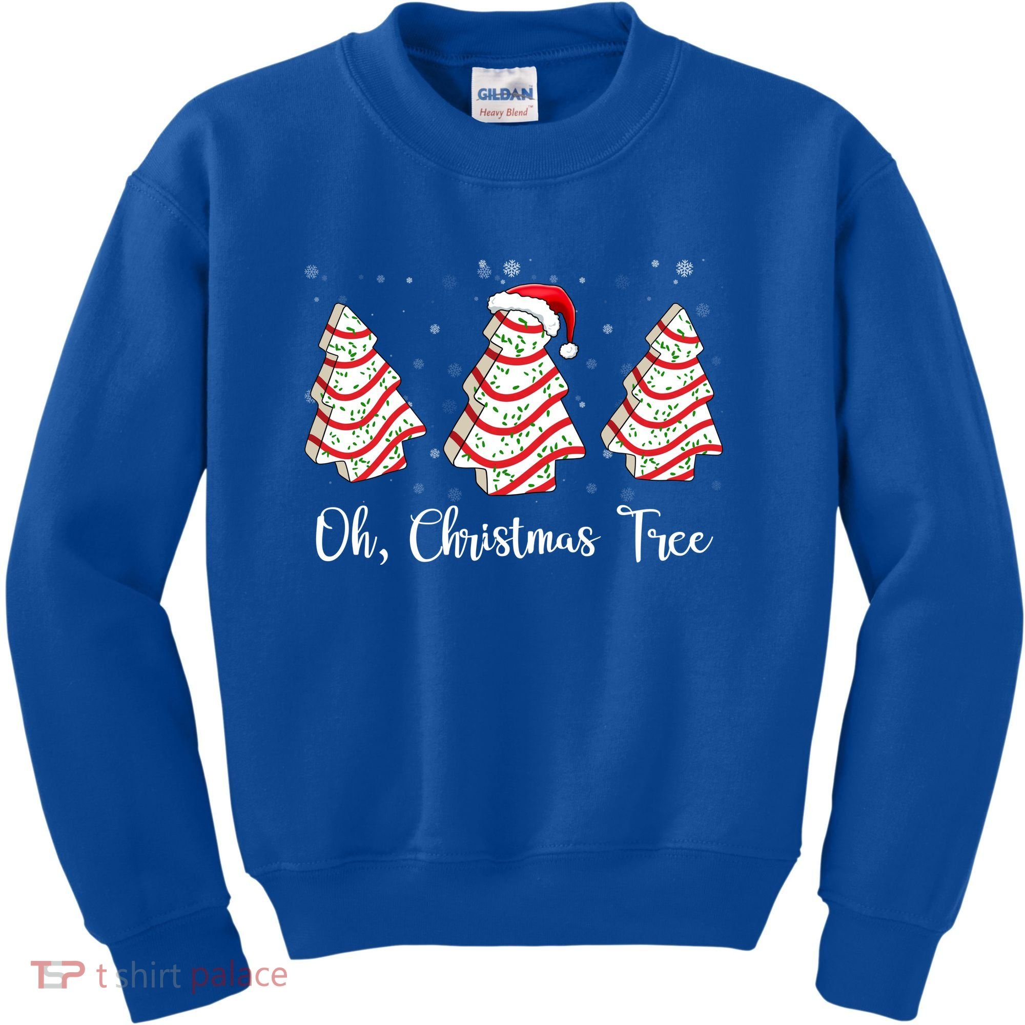 Oh Christmas Tree Cute Holiday Gift Kids Sweatshirt