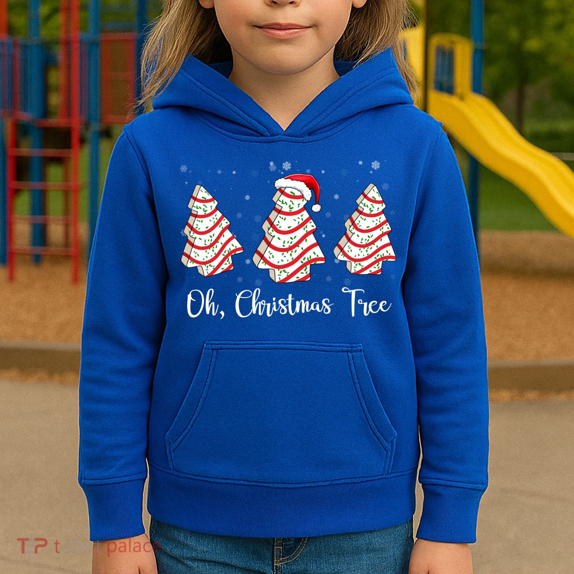 Oh Christmas Tree Cute Holiday Gift Kids Hoodie