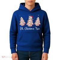 Oh Christmas Tree Cute Holiday Gift Kids Hoodie thumb 4