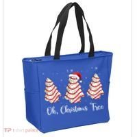 Oh Christmas Tree Cute Holiday Gift Tote Bag thumb 2