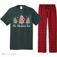 Oh Christmas Tree Cakes Debbie Funny Christmas Snack Cake  Pajama Set thumb 0
