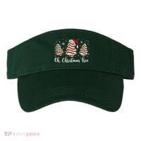 Oh Christmas Tree Cakes Debbie Funny Christmas Snack Cake  Visor thumb 0