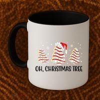 Oh Christmas Tree Cookie Festive Holiday Coffee Mug thumb 2
