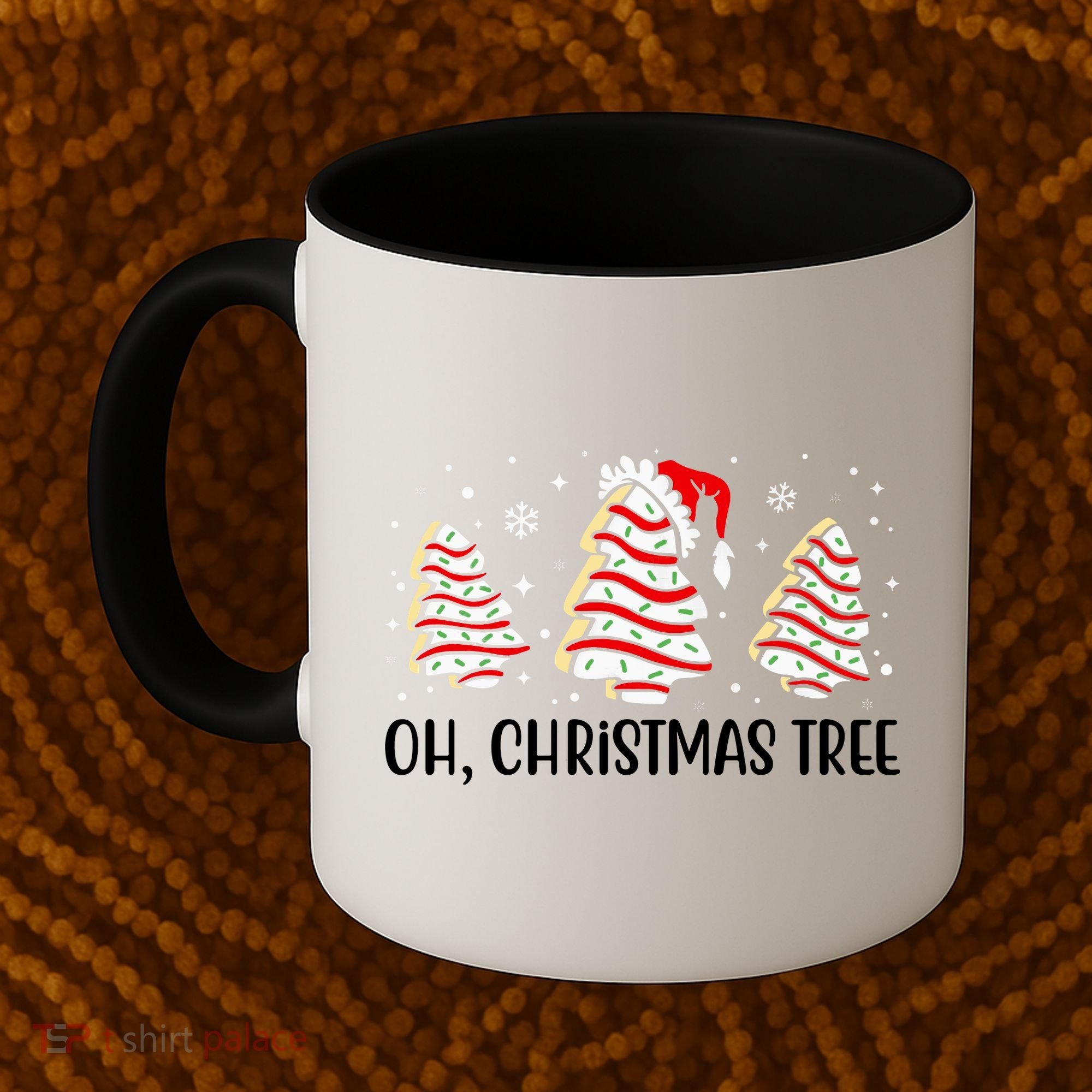 Oh Christmas Tree Cookie Festive Holiday Coffee Mug