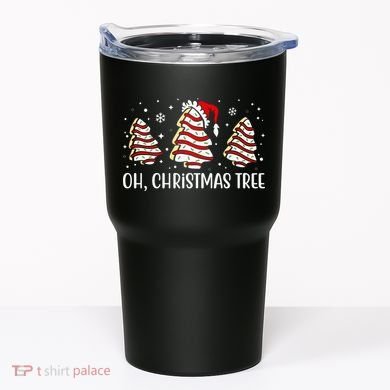 Oh Christmas Tree Cookie Festive Holiday Tumbler