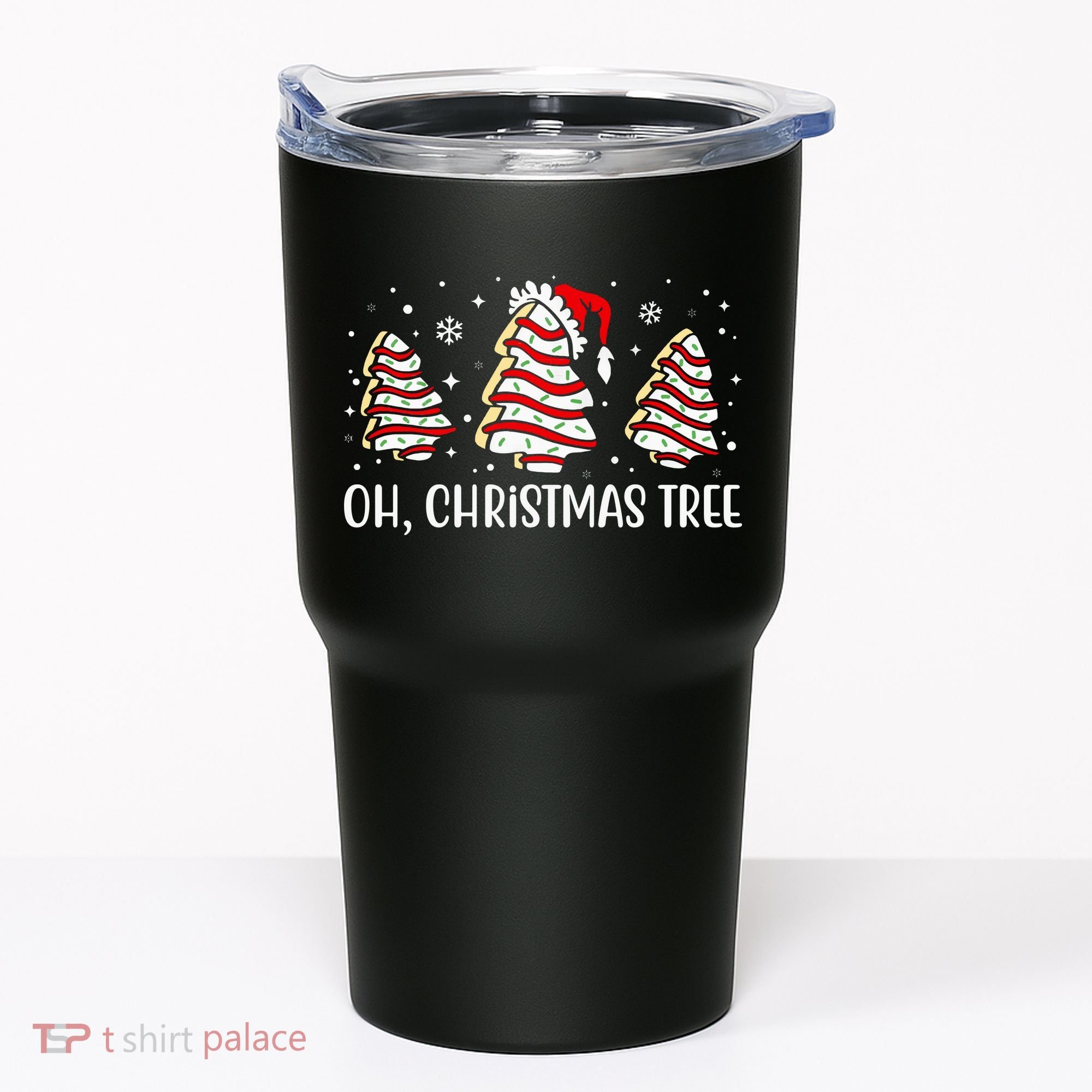 Oh Christmas Tree Cookie Festive Holiday Tumbler
