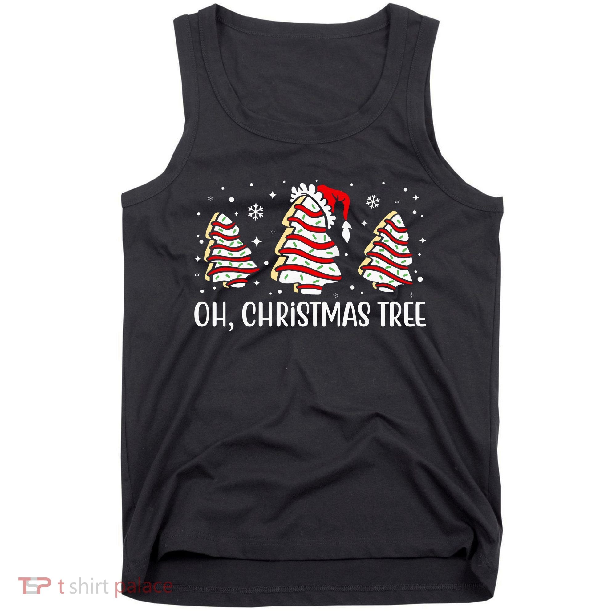 Oh Christmas Tree Cookie Festive Holiday Tank Top