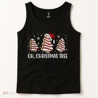 Oh Christmas Tree Cookie Festive Holiday Tank Top thumb 2