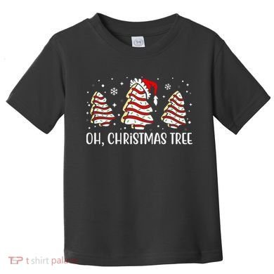 Oh Christmas Tree Cookie Festive Holiday Toddler T-Shirt