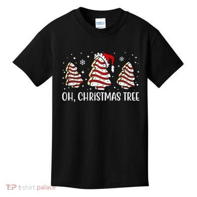 Oh Christmas Tree Cookie Festive Holiday Kids T-Shirt