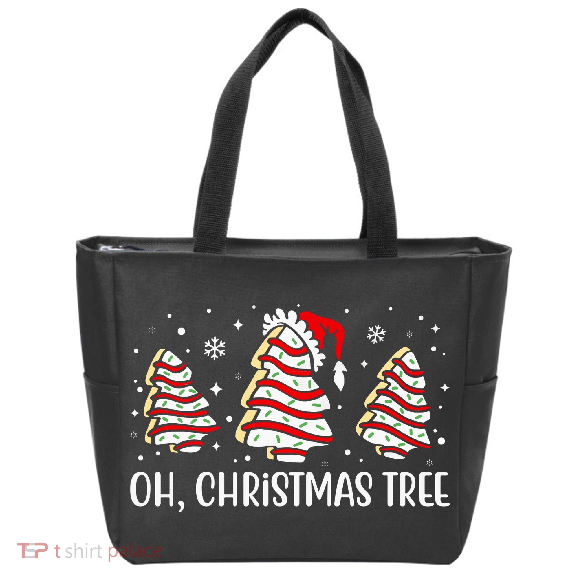 Oh Christmas Tree Cookie Festive Holiday Tote Bag
