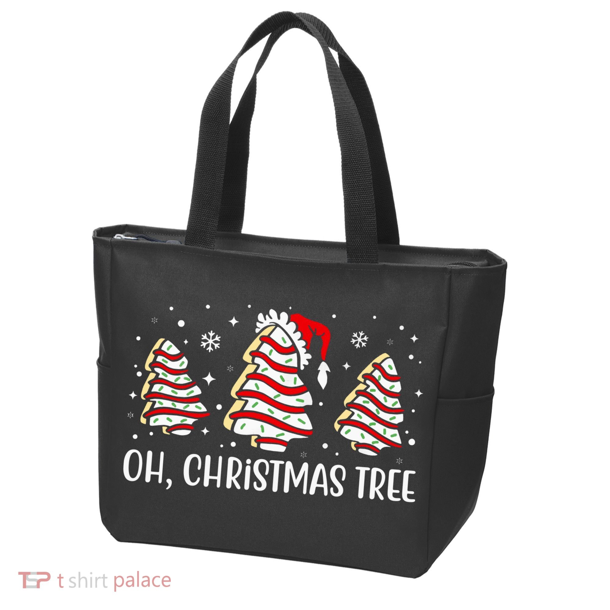 Oh Christmas Tree Cookie Festive Holiday Tote Bag