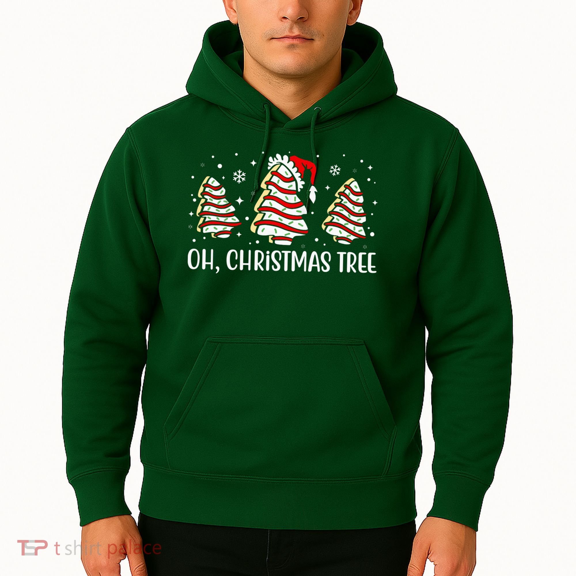 Oh Christmas Tree Cookie Festive Holiday Hoodie