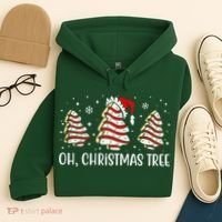 Oh Christmas Tree Cookie Festive Holiday Hoodie thumb 4