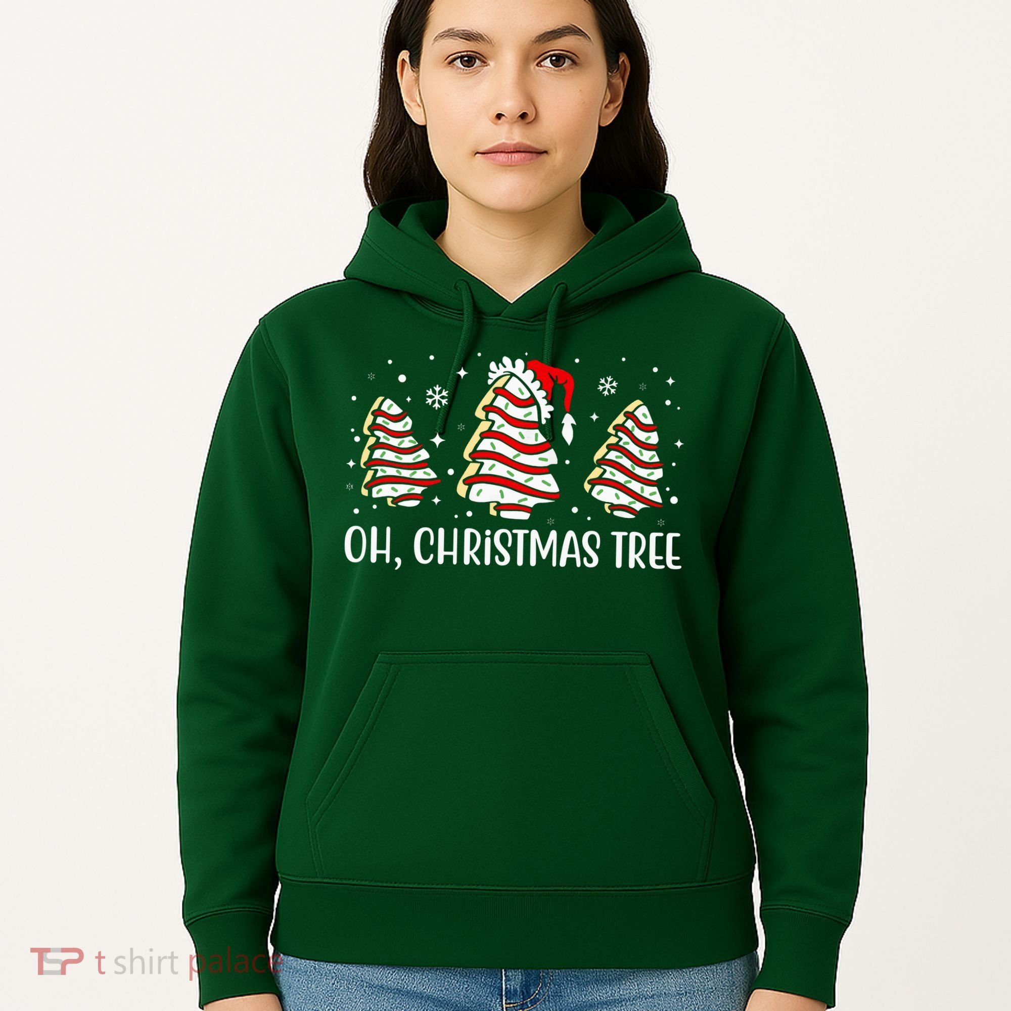 Oh Christmas Tree Cookie Festive Holiday Hoodie