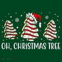 Oh Christmas Tree Cookie Festive Holiday Sweatshirt thumb 3