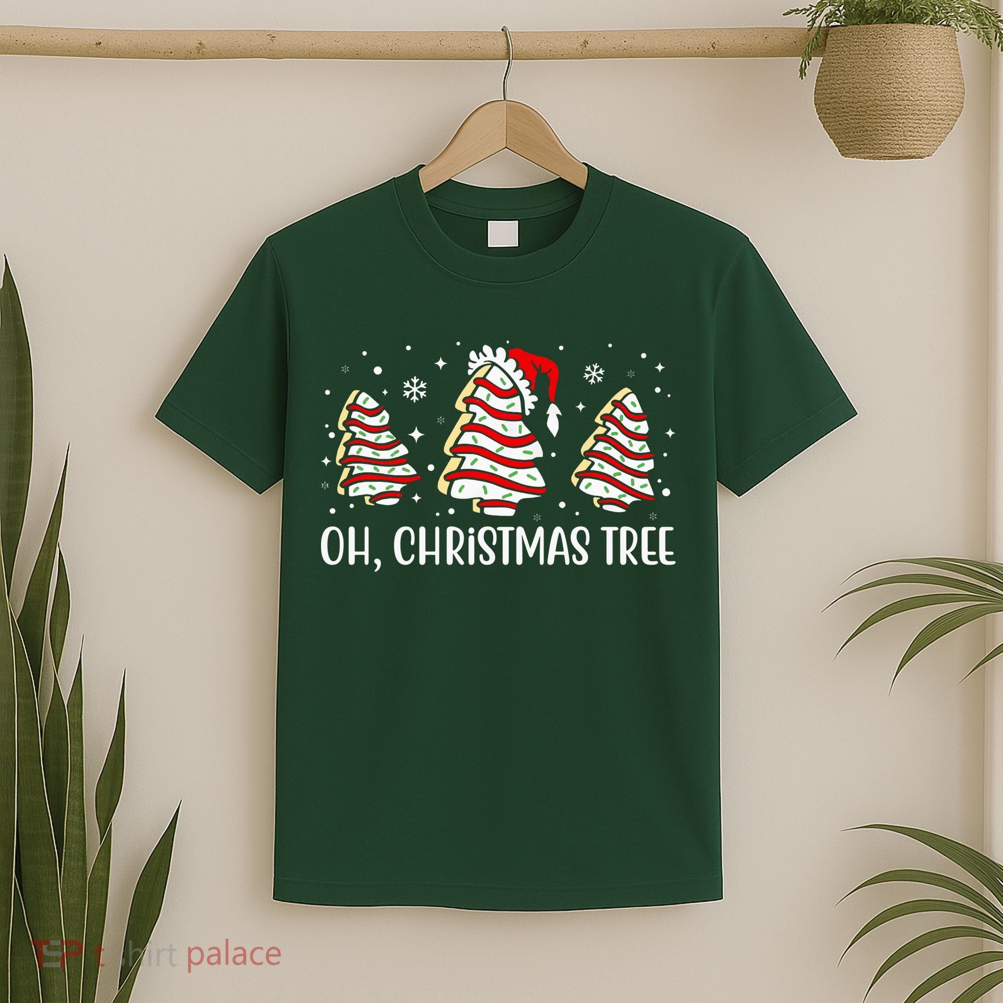 Oh Christmas Tree Cookie Festive Holiday T-Shirt