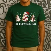 Oh Christmas Tree Cookie Festive Holiday T-Shirt thumb 3