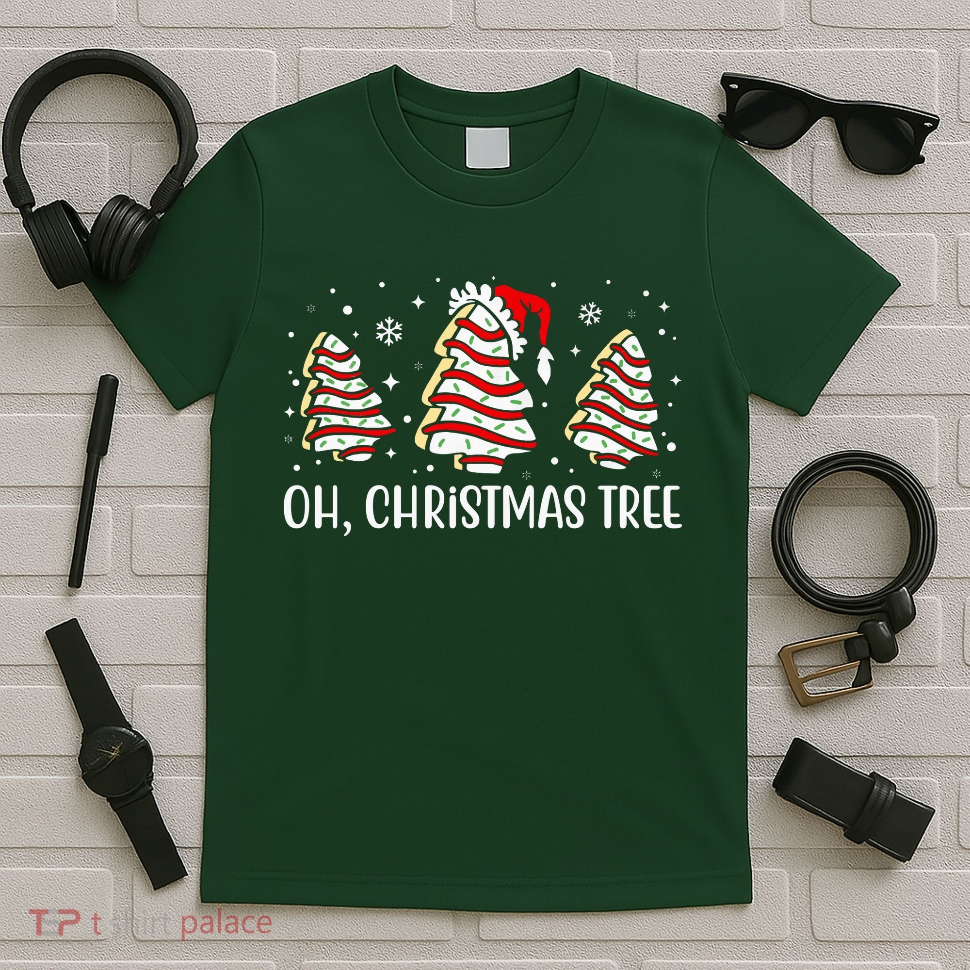 Oh Christmas Tree Cookie Festive Holiday T-Shirt