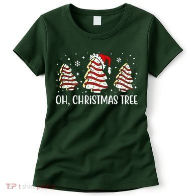 Oh Christmas Tree Cookie Festive Holiday Women's T-Shirt