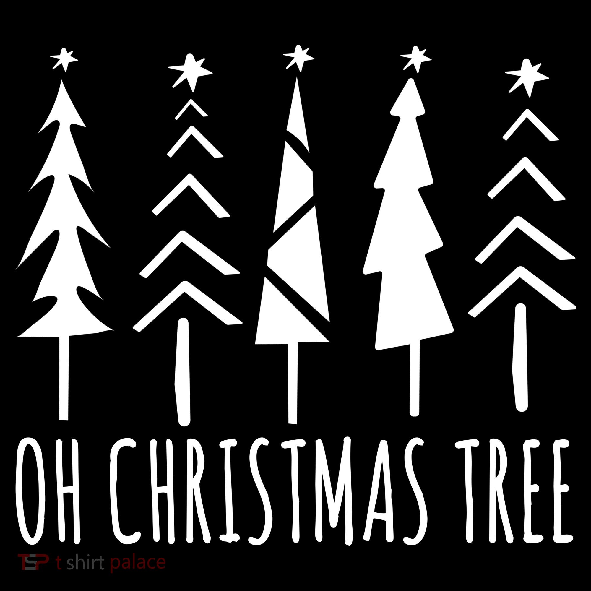 Oh Christmas Tree Festive Holiday Tote Bag