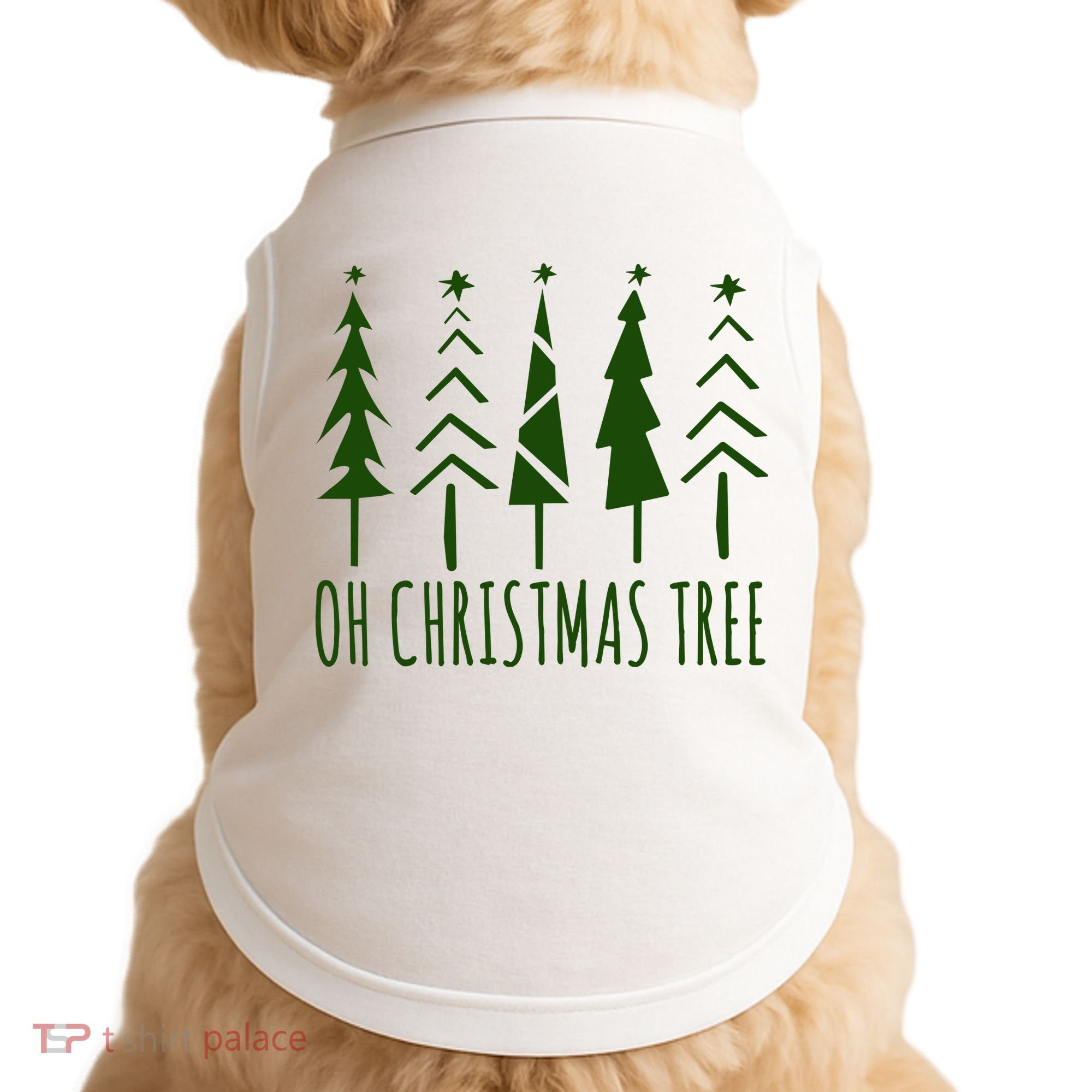 Oh Christmas Tree Festive Holiday Doggie Tank