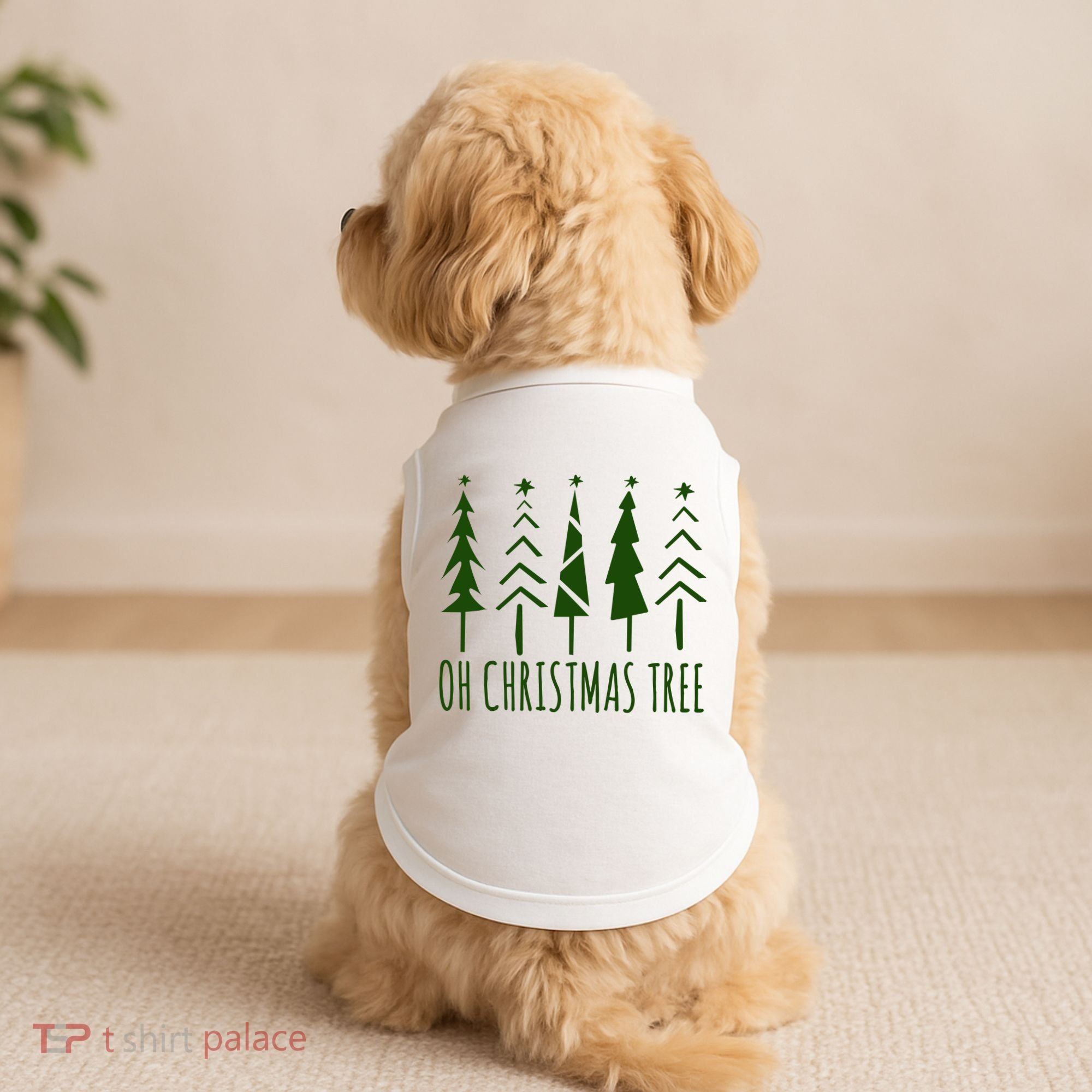 Oh Christmas Tree Festive Holiday Doggie Tank