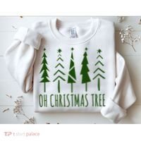 Oh Christmas Tree Festive Holiday Sweatshirt thumb 2