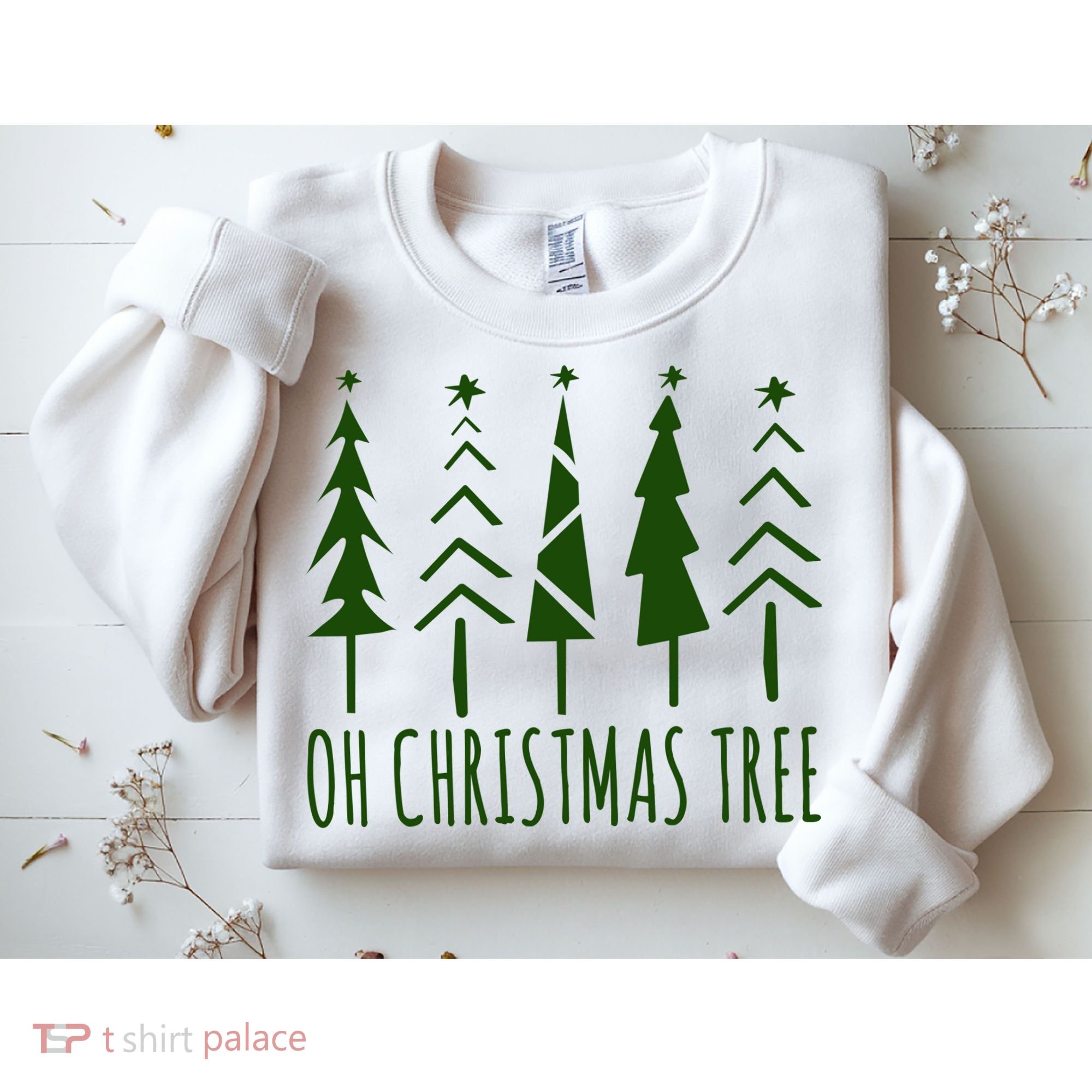 Oh Christmas Tree Festive Holiday Sweatshirt