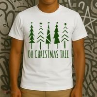Oh Christmas Tree Festive Holiday T-Shirt thumb 3