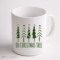 Oh Christmas Tree Festive Holiday Coffee Mug thumb 1