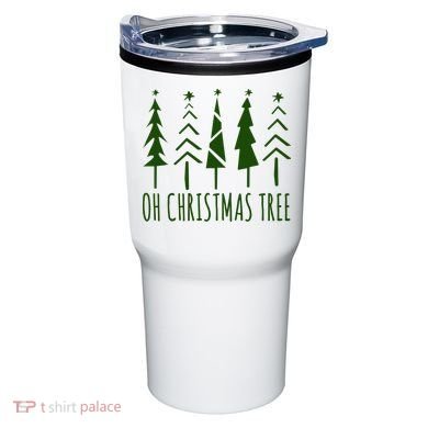 Oh Christmas Tree Festive Holiday Tumbler