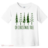 Oh Christmas Tree Festive Holiday Toddler T-Shirt thumb 0