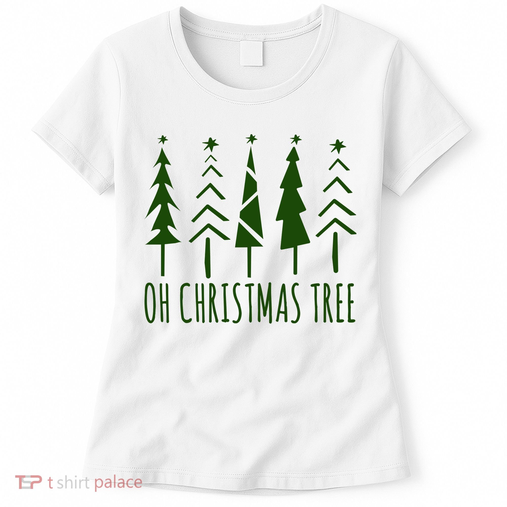Oh Christmas Tree Festive Holiday Women's T-Shirt
