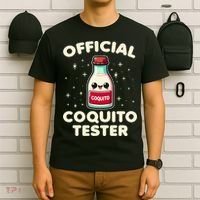 O.fficial Coquito Tester  Puerto Rican Coquito Christmas  T-Shirt thumb 6