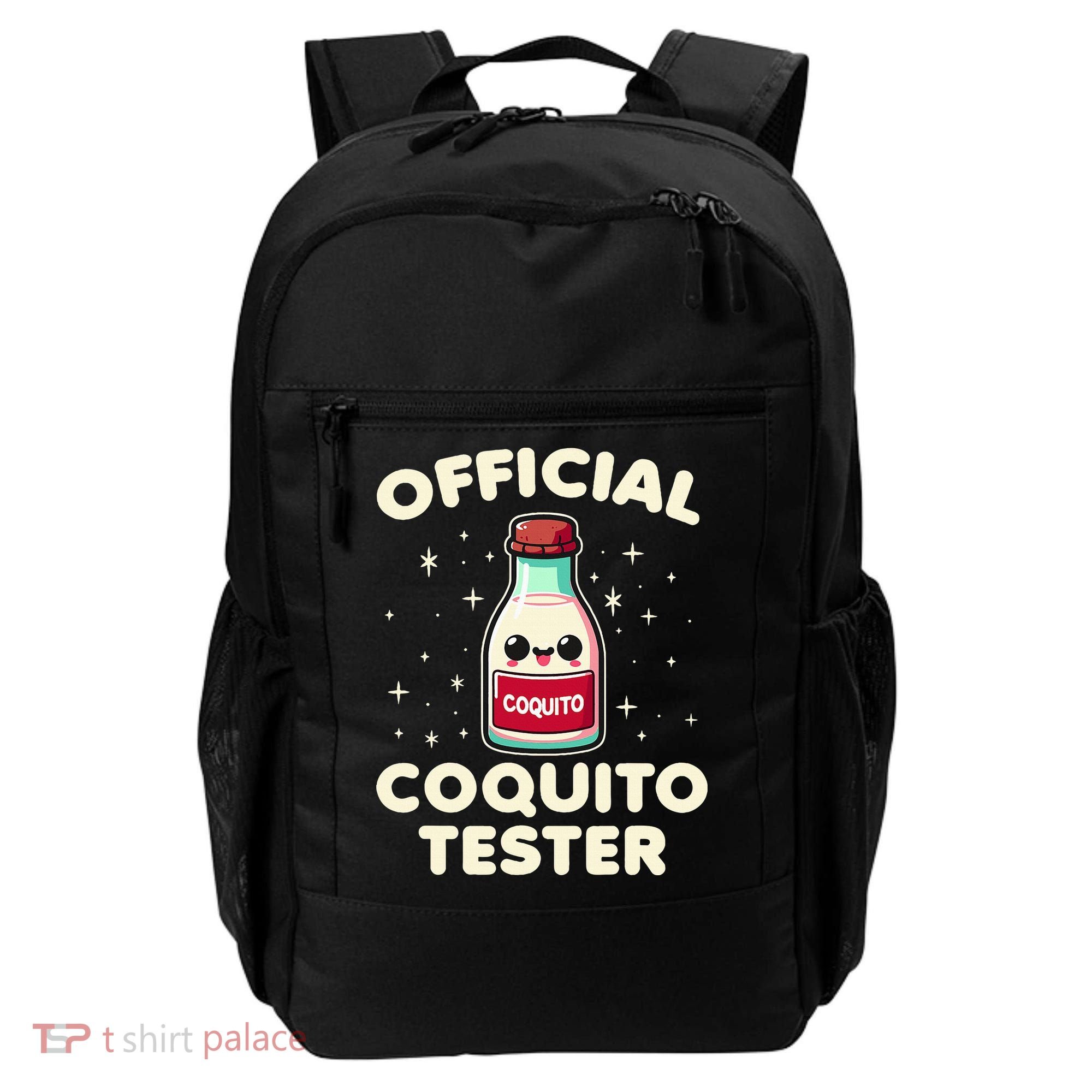 O.fficial Coquito Tester  Puerto Rican Coquito Christmas  Backpack