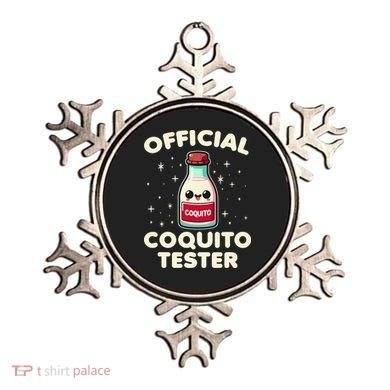 O.fficial Coquito Tester  Puerto Rican Coquito Christmas  Ornament