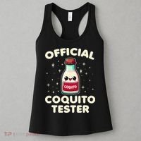 O.fficial Coquito Tester  Puerto Rican Coquito Christmas  Women's Tank Top thumb 3