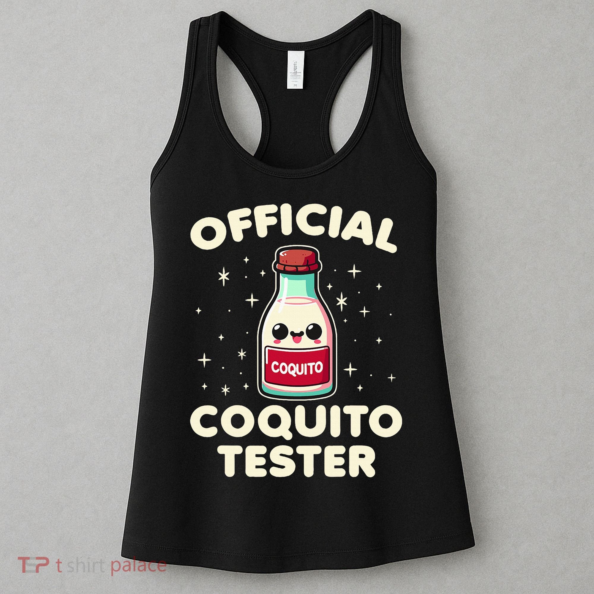 O.fficial Coquito Tester  Puerto Rican Coquito Christmas  Women's Tank Top