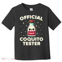 O.fficial Coquito Tester  Puerto Rican Coquito Christmas  Toddler T-Shirt thumb 0