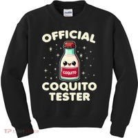 O.fficial Coquito Tester  Puerto Rican Coquito Christmas  Kids Sweatshirt thumb 0
