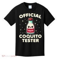 O.fficial Coquito Tester  Puerto Rican Coquito Christmas  Kids T-Shirt thumb 0