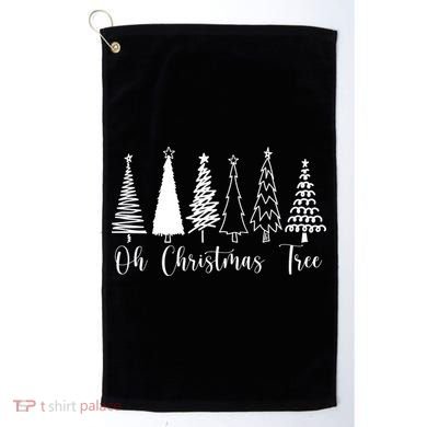 Oh Christmas Tree Holiday Golf Towel