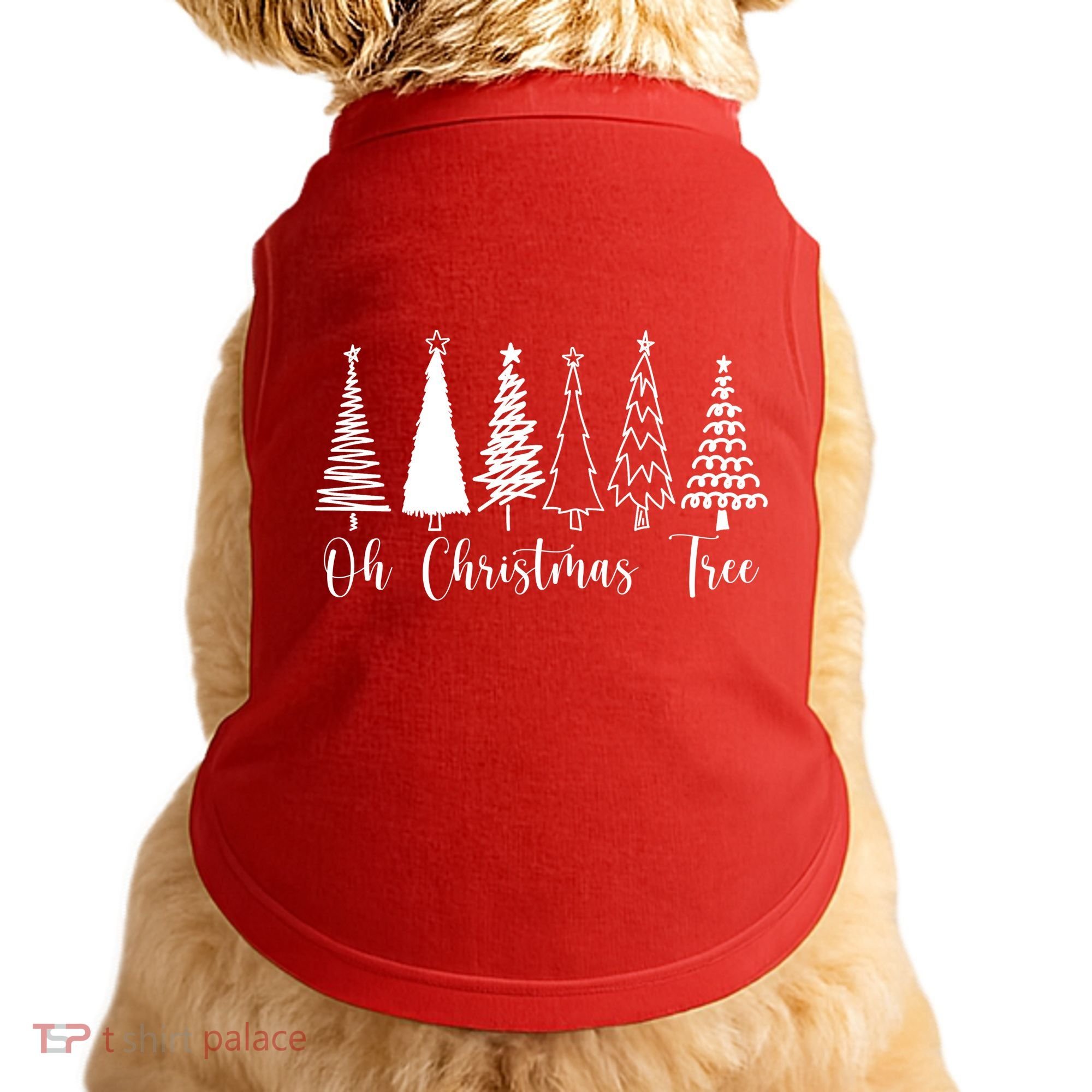 Oh Christmas Tree Holiday Doggie Tank
