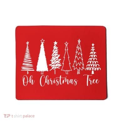 Oh Christmas Tree Holiday Mousepad