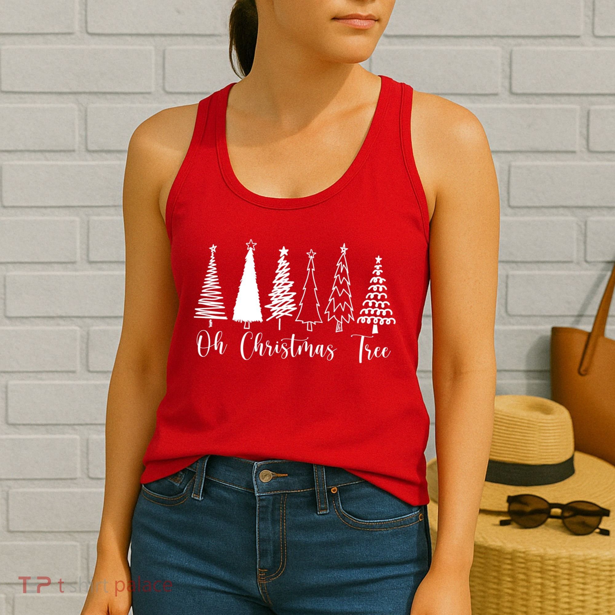 Oh Christmas Tree Holiday Women's Tank Top