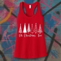 Oh Christmas Tree Holiday Women's Tank Top thumb 3