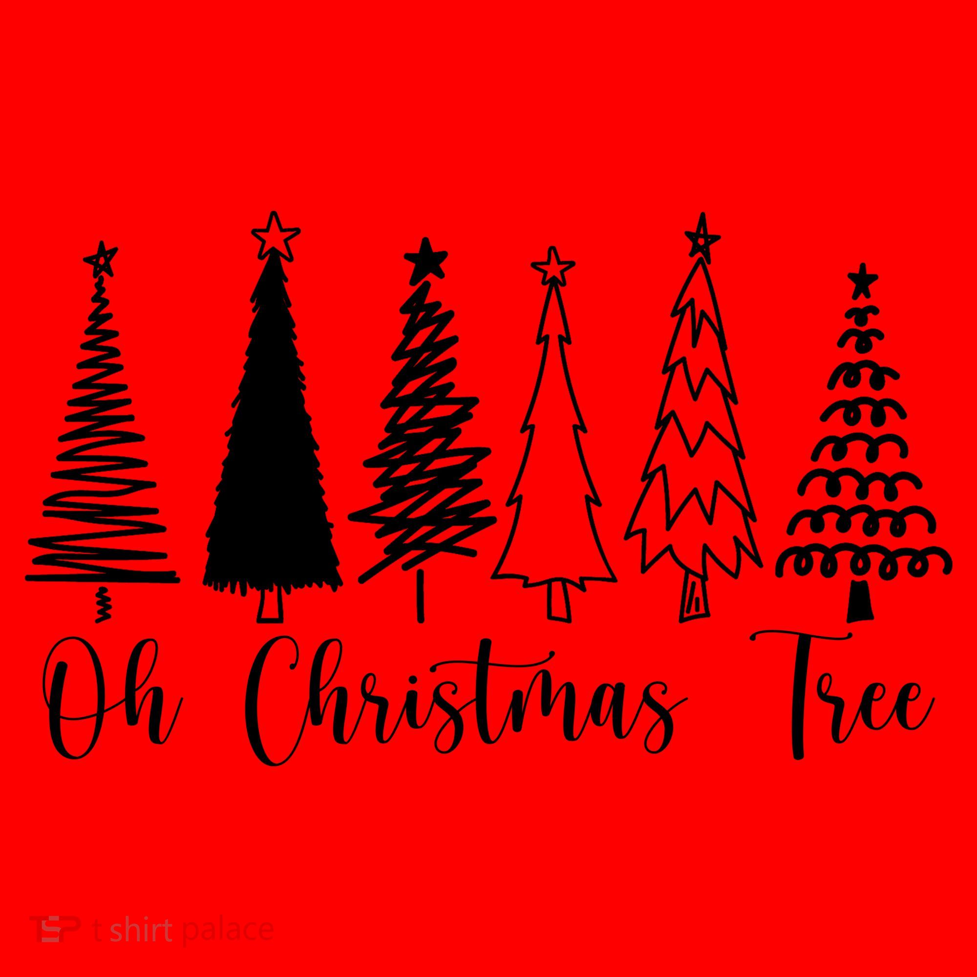 Oh Christmas Tree Holiday Santa Hat